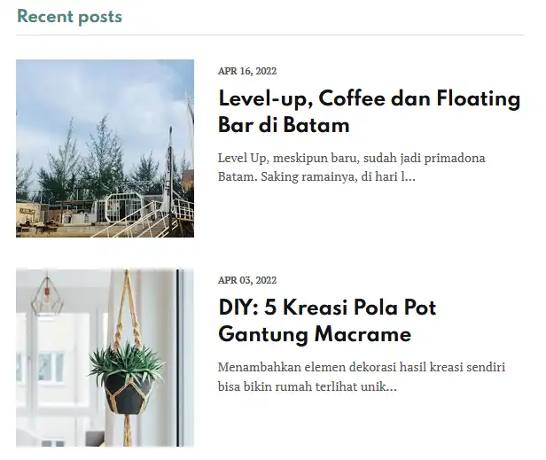 Recent Posts widget Moseno Blogger template Recent Posts widget Moseno Blogger template