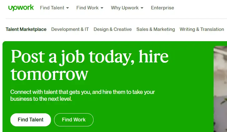 Talent Marketplace Upwork