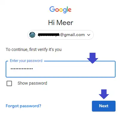 Your E-mail Server Rejected Your Login | Enter your Gmail password