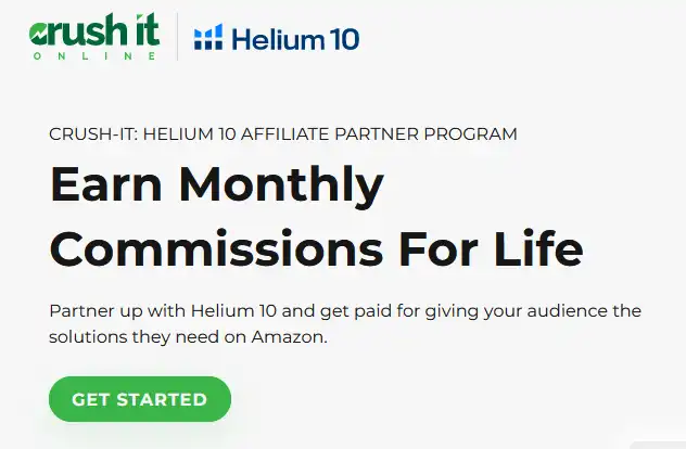 Best Amazon Seller Tools - Helium 10 Affiliate Program