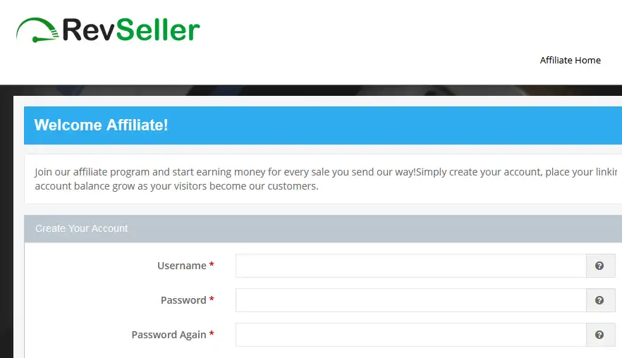 RevSeller Affiliate Program 