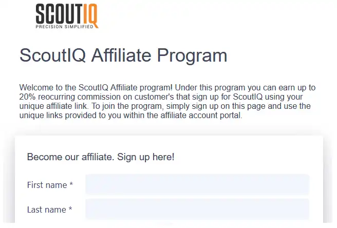 Amazon Seller Tools - ScoutIQ Affiliate Program