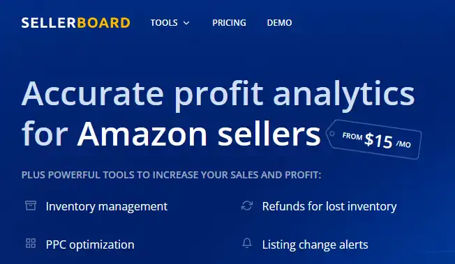 Best Amazon Seller Tools - SellerBoard Affiliate Program