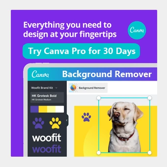 Try Canva Pro Free For 30 Days