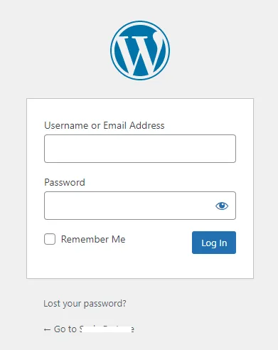 Login to your WordPress Admin