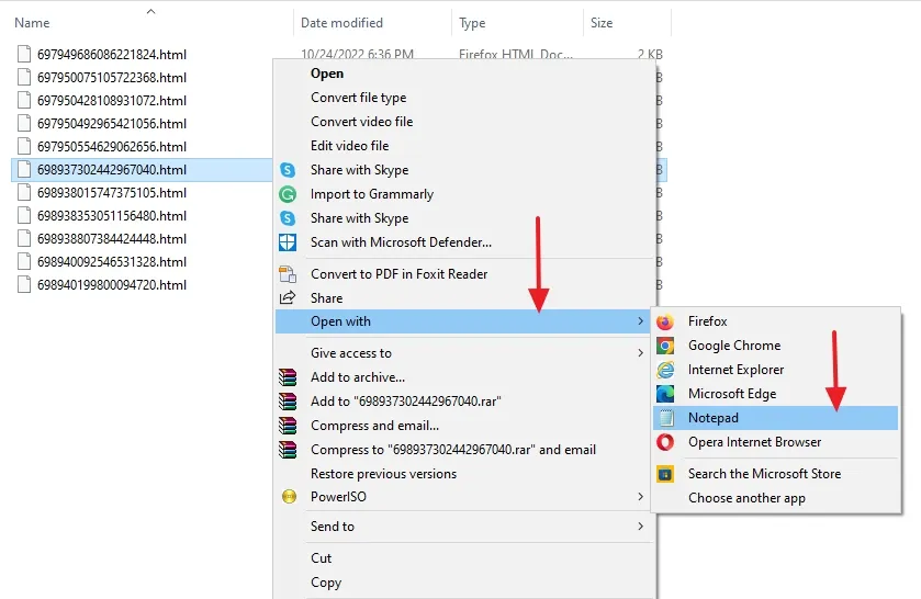 Right-click on the post that you want to restore and go to Open with. Click on the Notepad. Right-click on the post that you want to restore and go to Open with. Click on the Notepad.