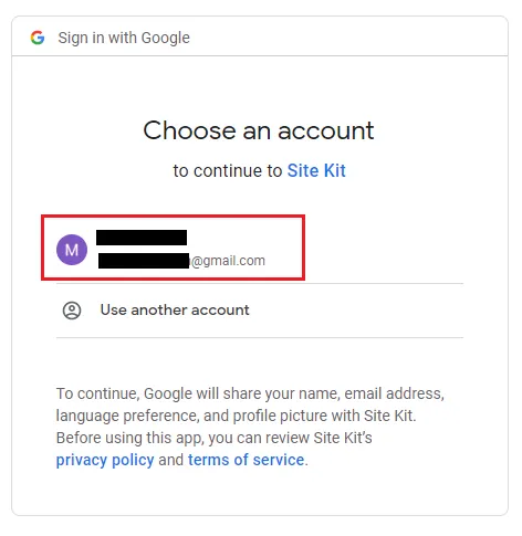 Sign-in with the Gmail account through which you had linked your website to Google Analytics 4.