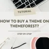 how to buy a theme on themeforest