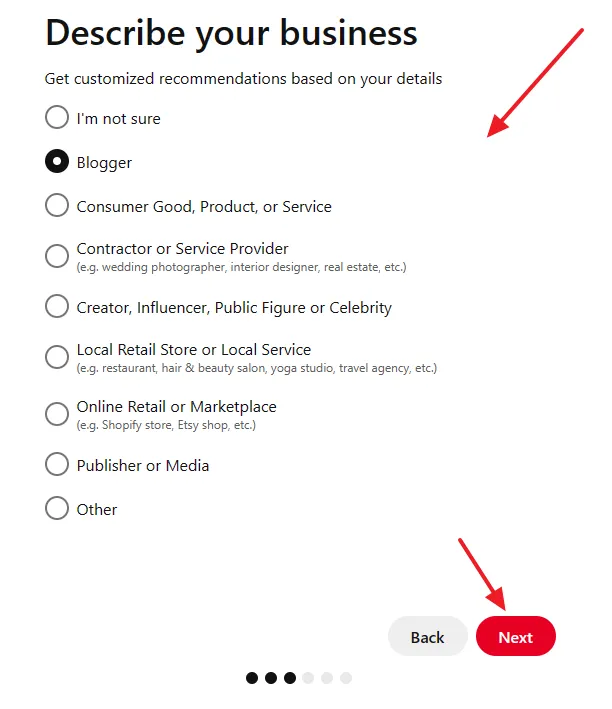 Choose an option that best describes your business/brand/company. Choose an option that best describes your business/brand/company.