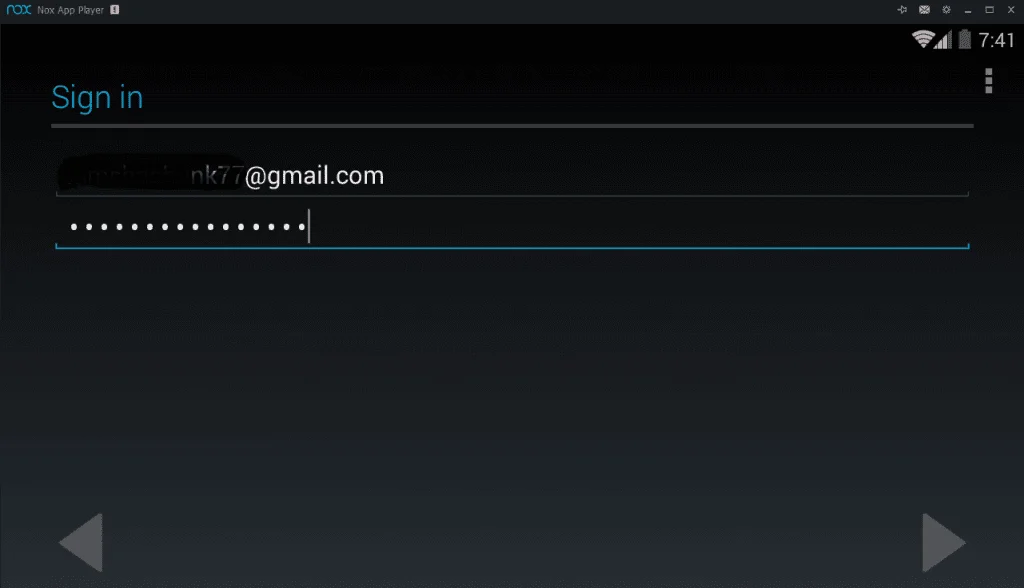 Open Google Play Store and configure it with your Gmail ID. Open Google Play Store and configure it with your Gmail ID.
