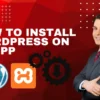 how to install wordpress on xampp