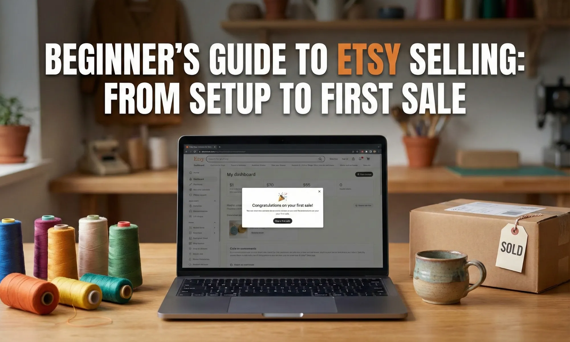 Beginner’s Guide to Etsy Selling: From Setup to First Sale