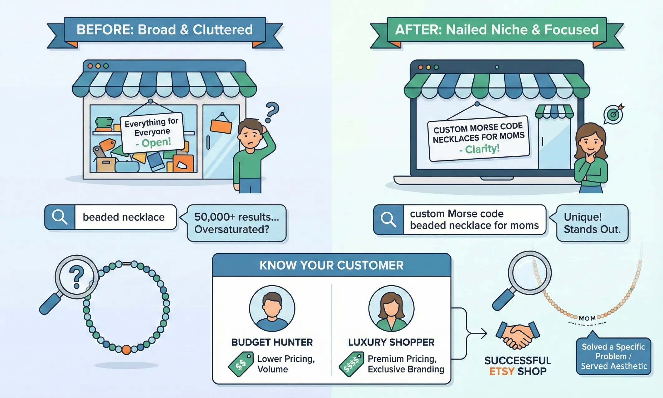 Nail Your Niche and Product on ETSY