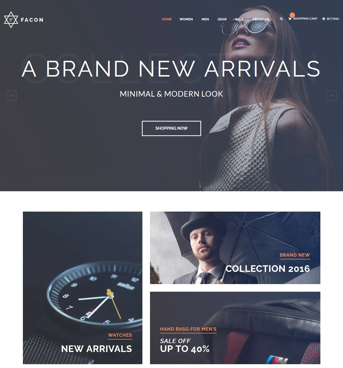 Facon is an advance, innovative, fast-performance, & unique multipurpose Magento theme with 4 homepage layouts. 