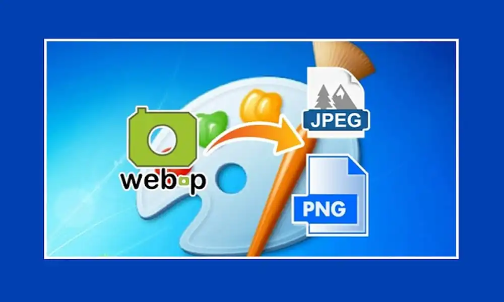 How to Convert WebP to JPEG, PNG Using MS Paint in Windows