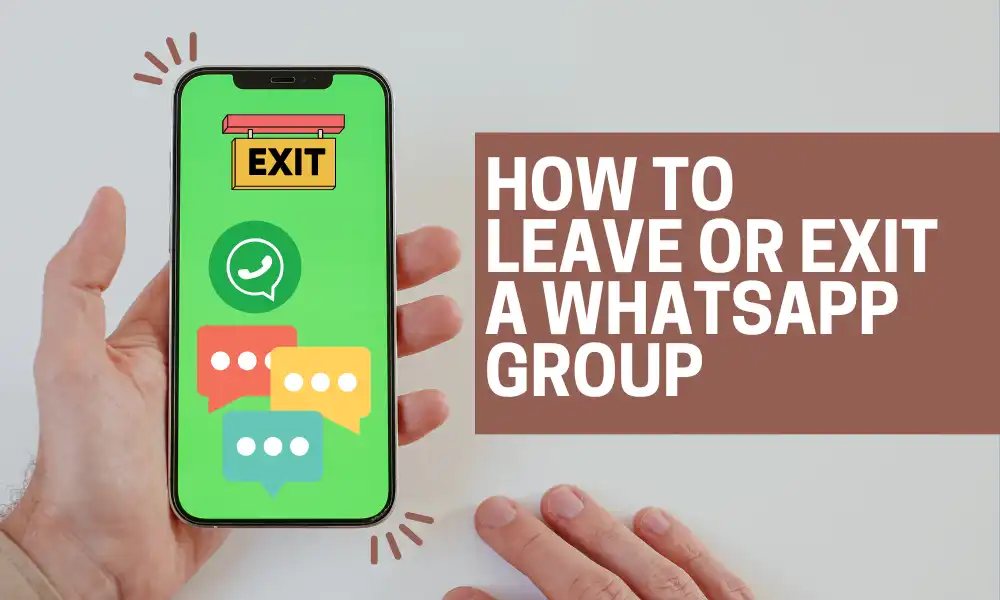 How to Leave or Exit a WhatsApp Group
