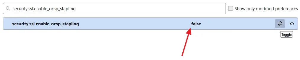OSCP Stapling is turned off. OSCP Stapling is turned off.