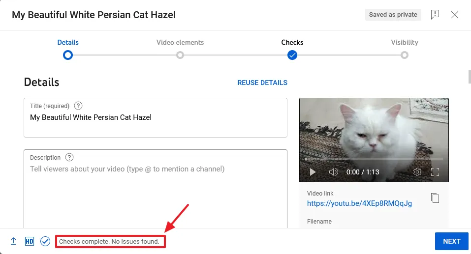 A video is uploaded successfully A video is uploaded successfully.