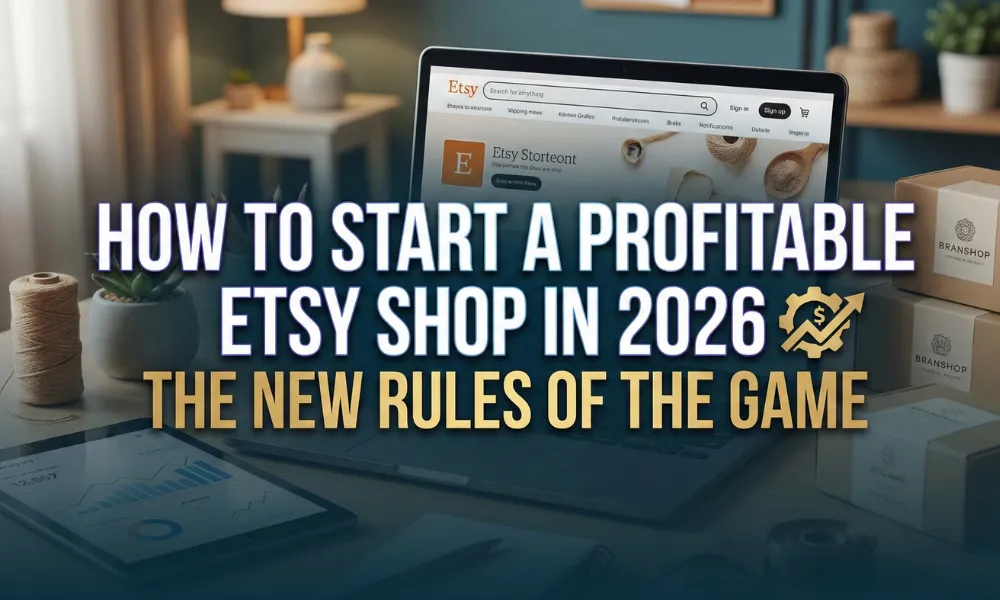 How to Start a Profitable Etsy Shop in 2026: The New Rules of the Game