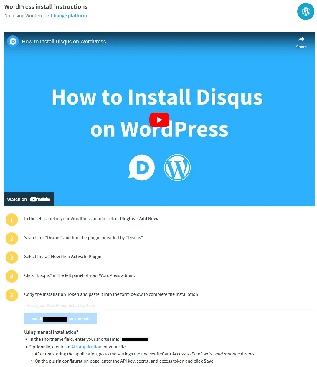 You can see the WordPress install instructions. 