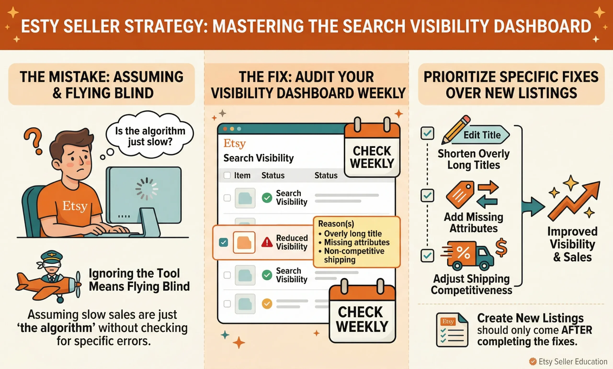 Ignoring the Search Visibility Dashboard