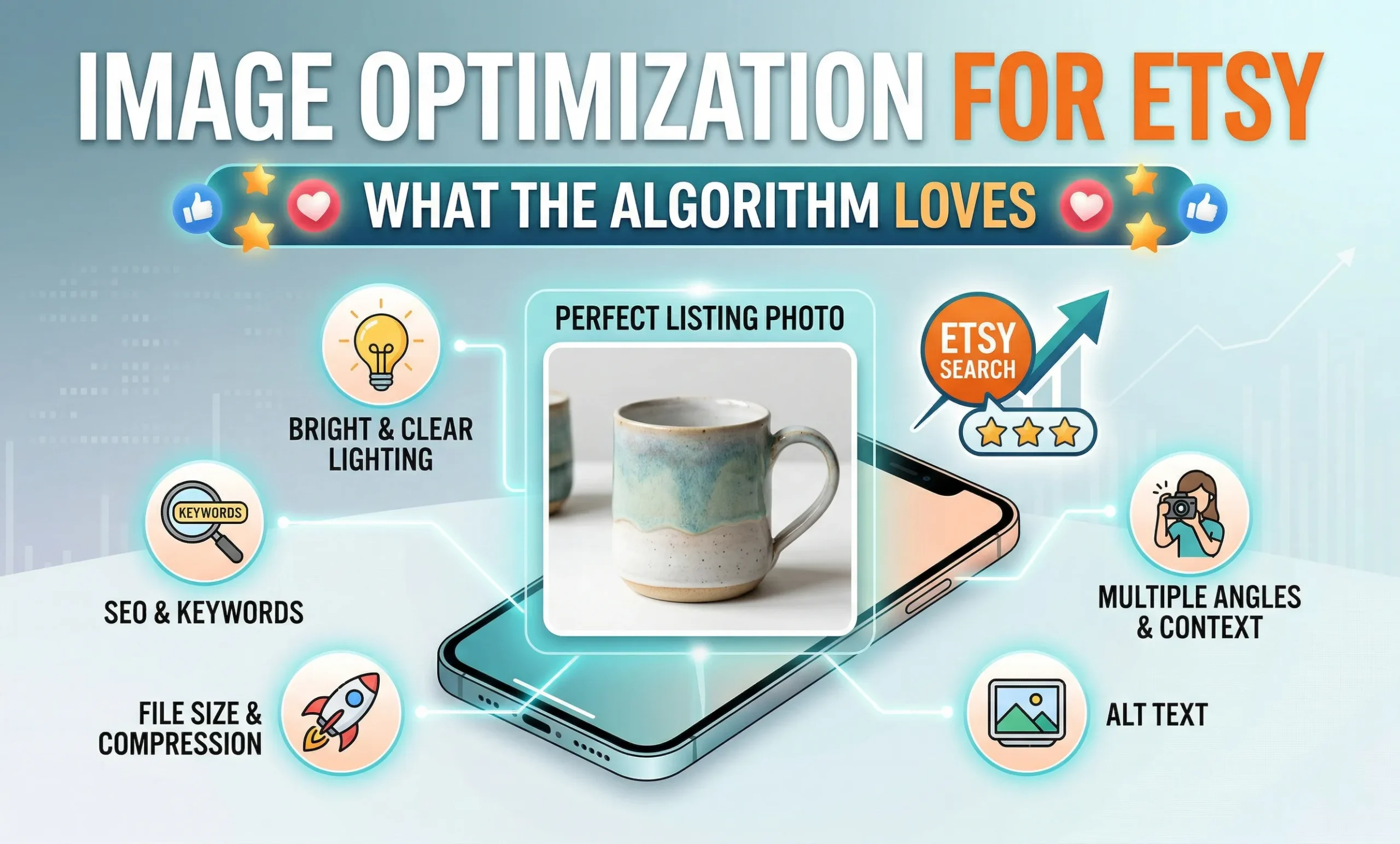 Image Optimization for Etsy: What the Algorithm Loves