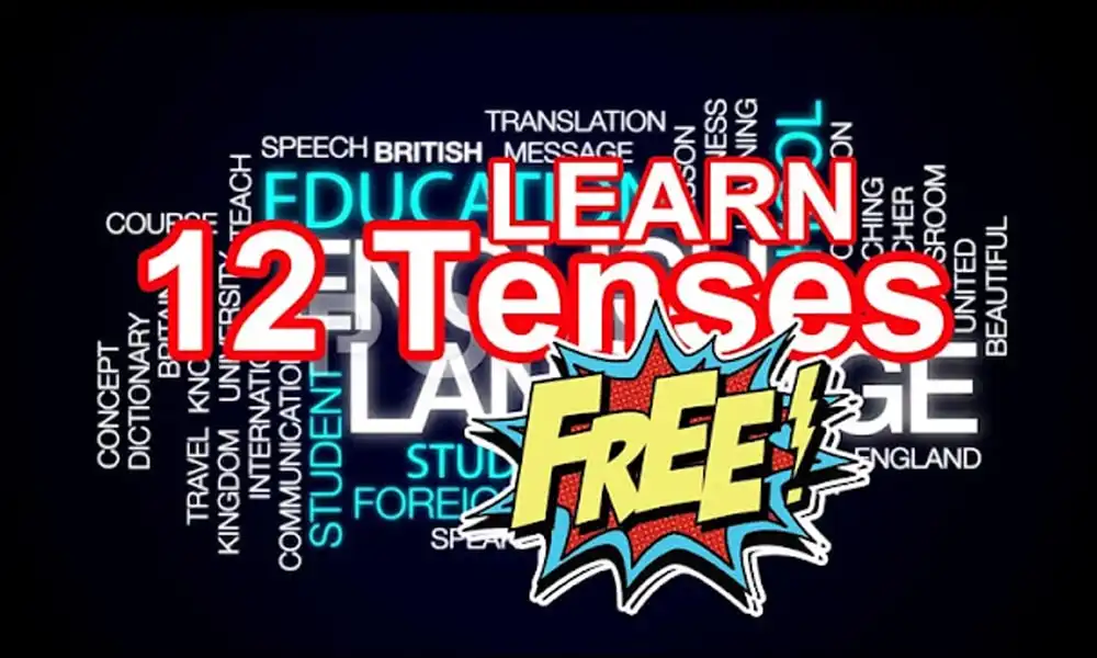 Learn 12 Tenses of English Grammar with URDU English Sentences