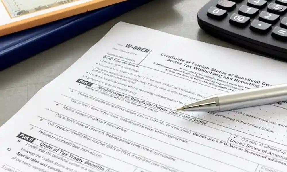 What To Write In Foreign Taxpayer Identification Number (TIN) On Form W-8BEN featured