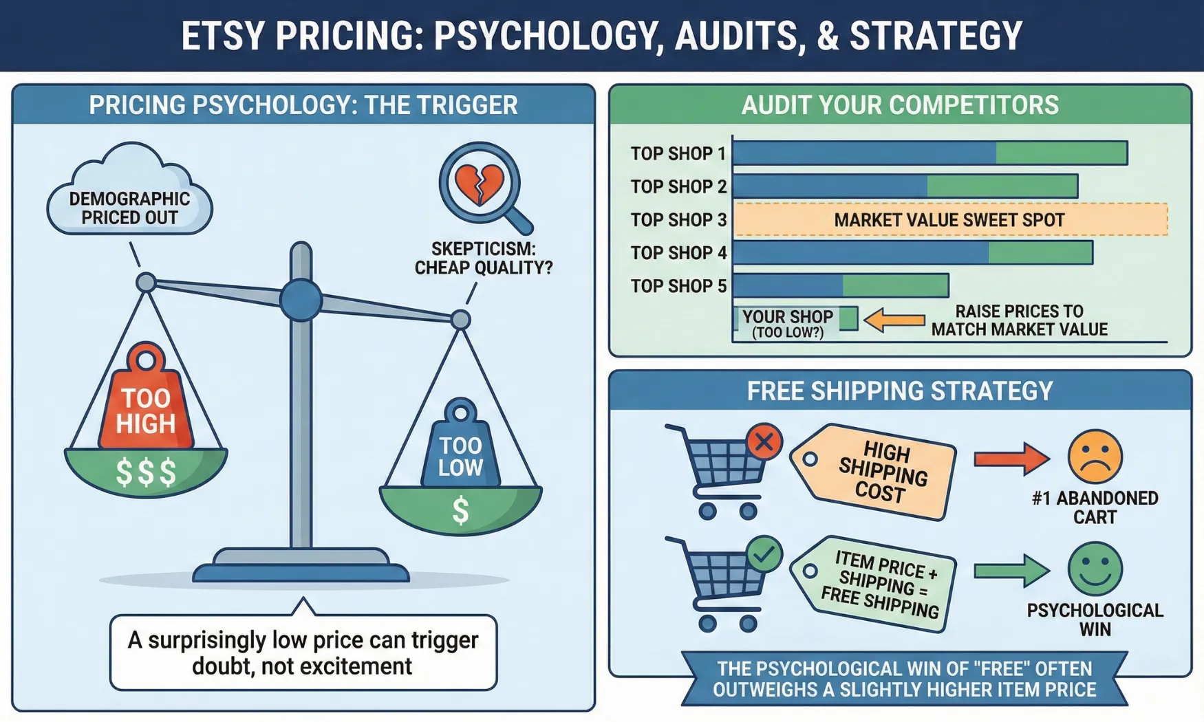 ETSY Pricing: Psychology, Audits, and Strategy ETSY Pricing: Psychology, Audits, and Strategy