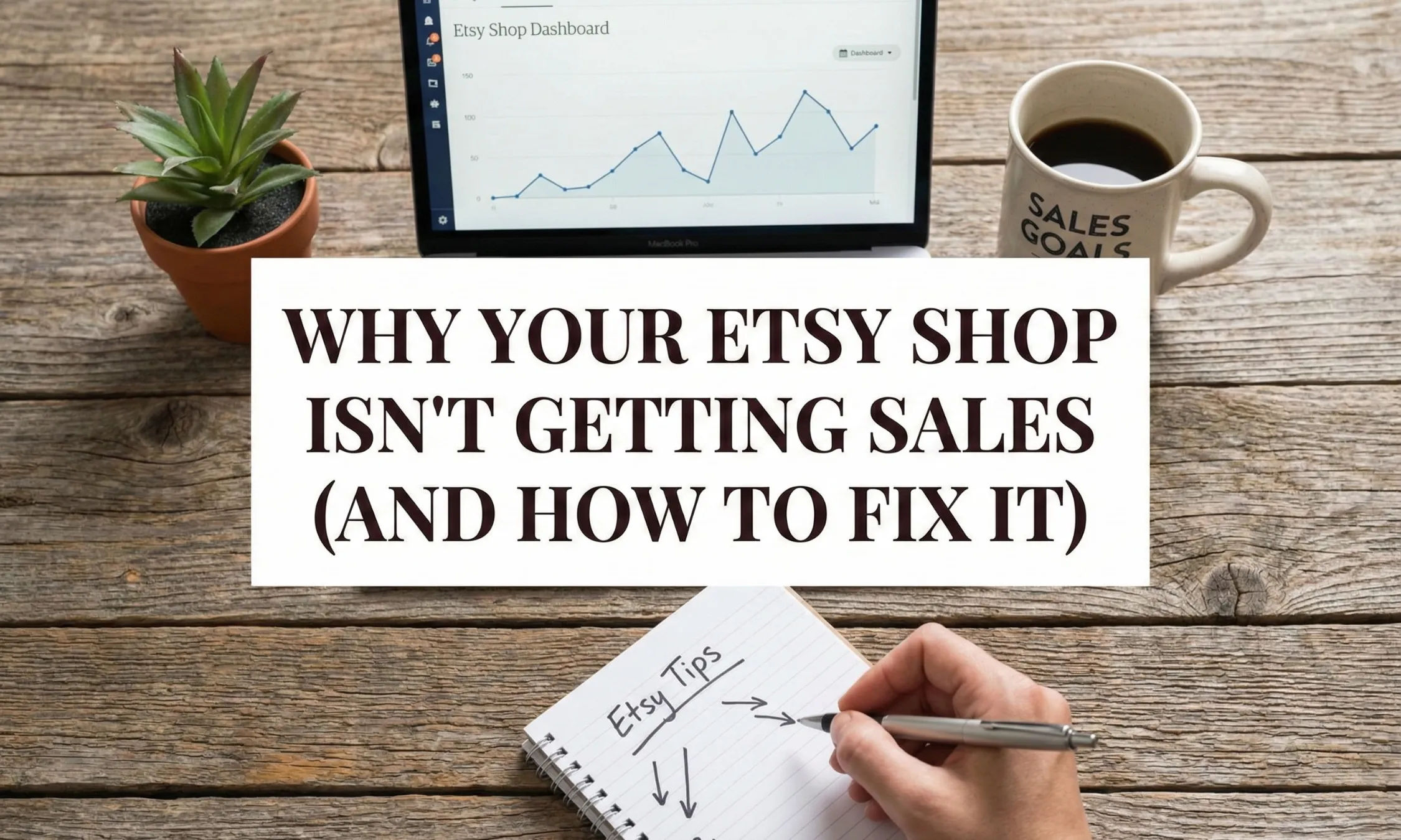 Why Your Etsy Shop Isn’t Getting Sales (And How to Fix It)